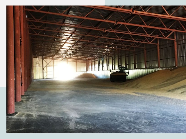 Строительство зернохранилищ в Улане-Удэ