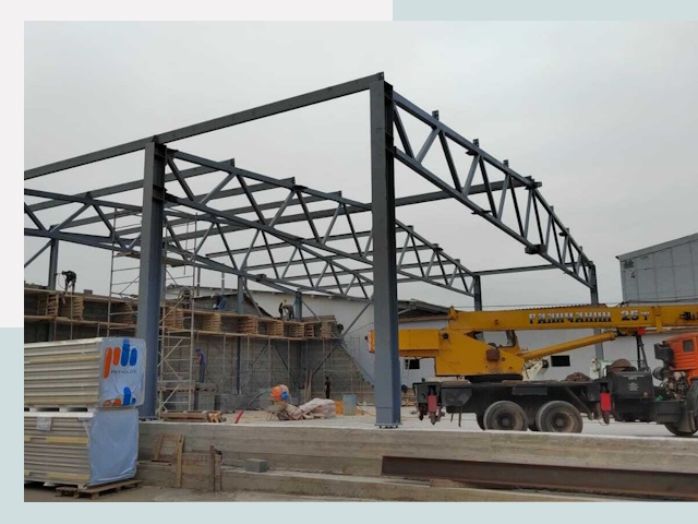 Строительство цехов в Улане-Удэ