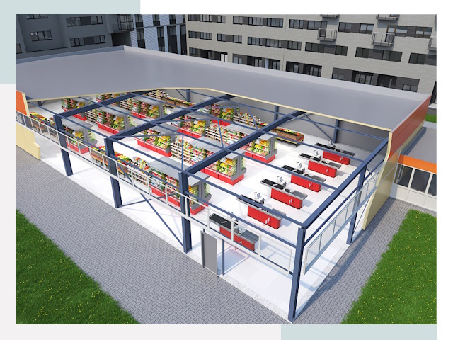 Строительство магазинов в Улан-Удэ от 615 руб. за м²