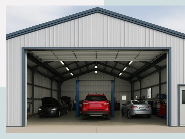 Ангары из сэндвич панелей от 615 руб. в Улан-Удэ