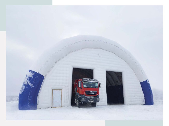 Мобильные ангары в Улане-Удэ