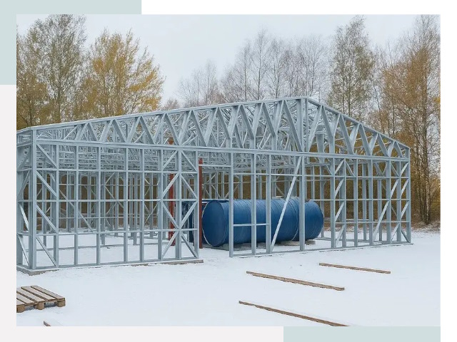 Металлические ангары в Улане-Удэ