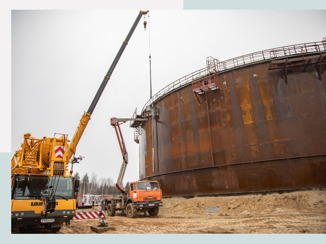 Монтаж резервуаров в Улане-Удэ от 615 руб. за м³