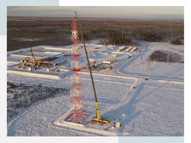 Мачты связи в Улане-Удэ