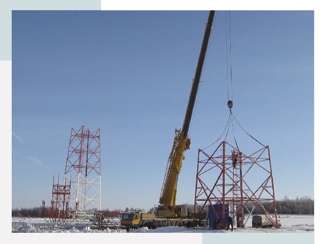 Монтаж вышек связи в Улане-Удэ