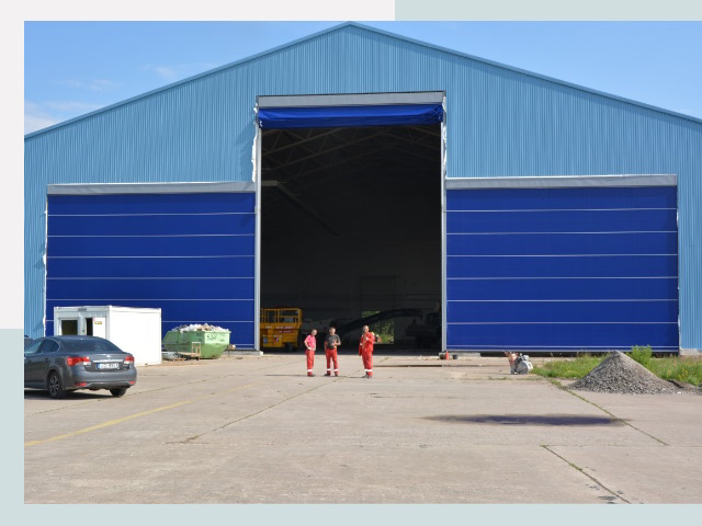 Ангарные ворота в Улан-Удэ от СтальСтрой-Лнд по цене 615 руб.