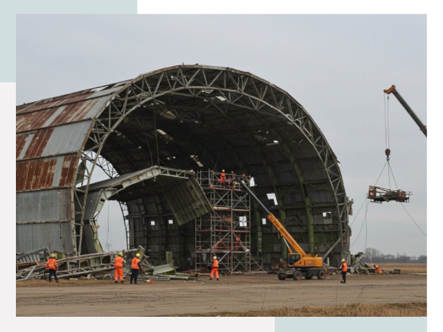 Демонтаж ангаров в Улане-Удэ