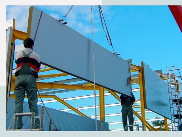 Монтаж сэндвич-панелей в Улане-Удэ от 615 руб.