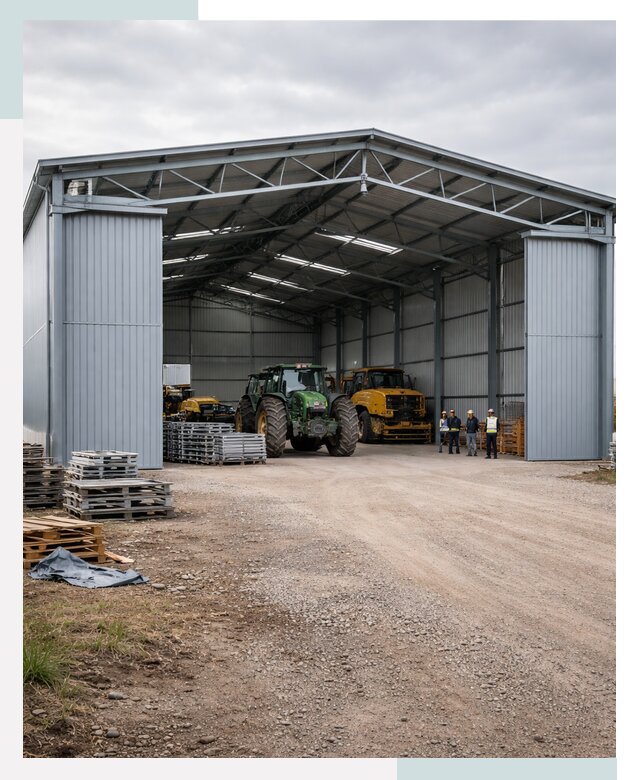 Ангары для сельхозтехники в Улане-Удэ от 20486 р. | СтальСтрой-Лнд