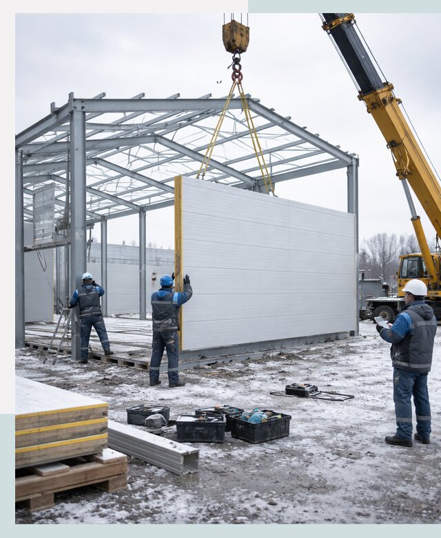 Строительство холодильных складов под ключ в Улане-Удэ