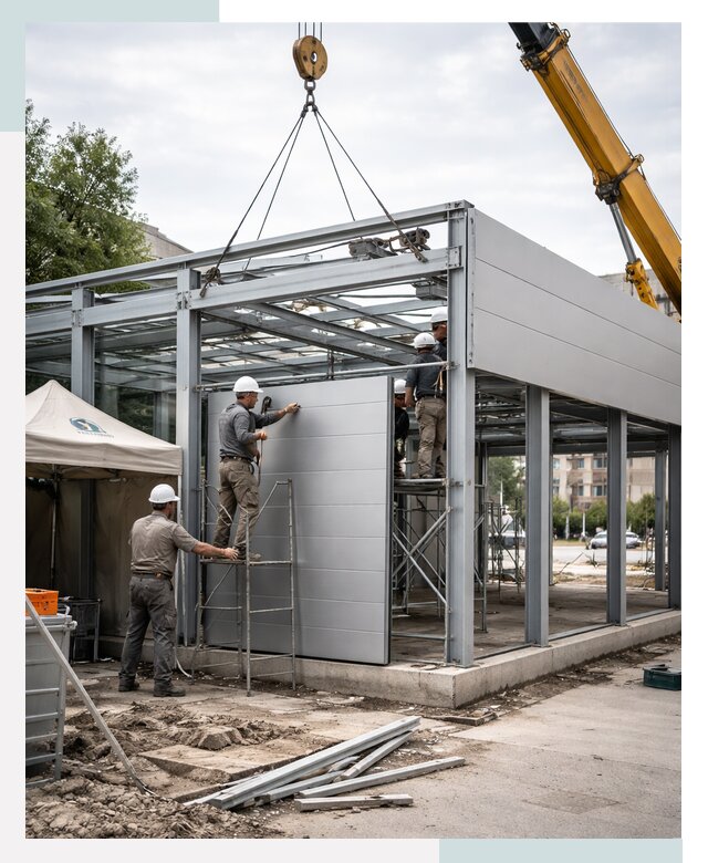 СтальСтрой-Лнд: торговый павильон под ключ в Улане-Удэ от 35851 р.
