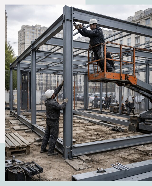 Строительство и монтаж торговых павильонов под ключ в Улане-Удэ