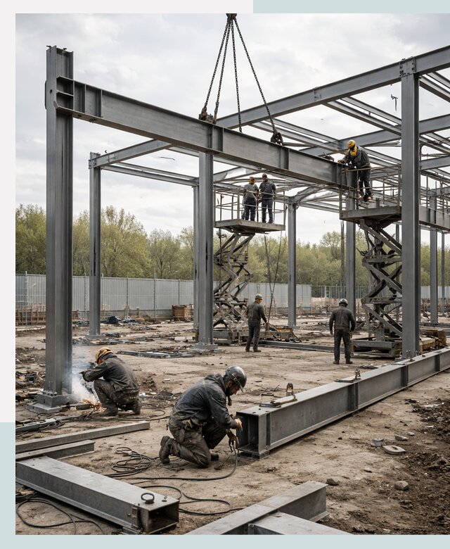 Строительство выставочных павильонов из металлоконструкций в Улане-Удэ